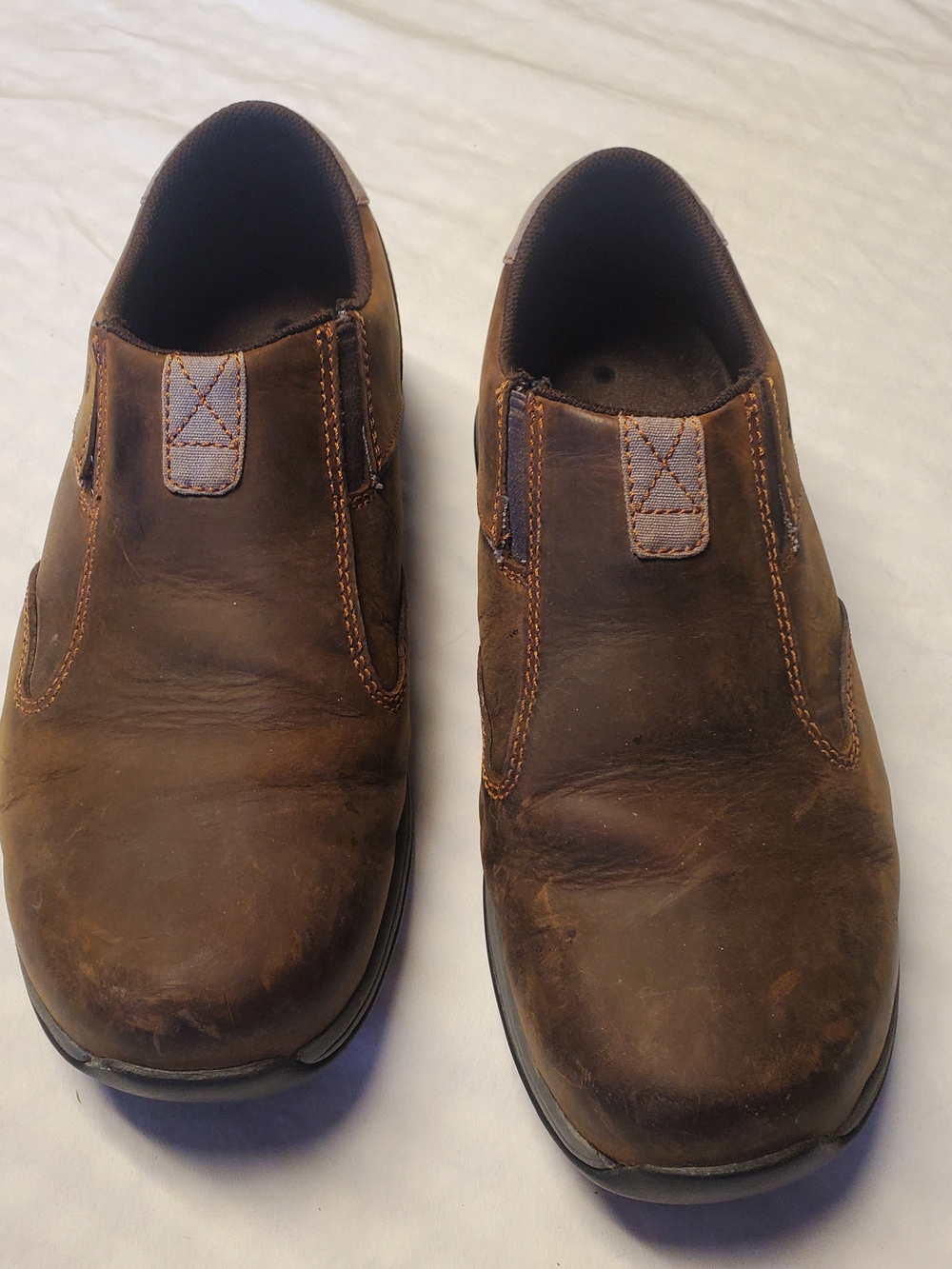 Red Wing Shoes Brown Leather Slip-On Loafers Men's 9.5